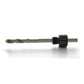 1/2-20 x 1/4 Inch Round Shank Carbon Steel Type A Hole Saw Arbor - Clearance