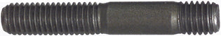 M8-1.25 x 10 Mm X 18 Mm X 22 Mm Engine Stud Stud Class 8.8 Steel Plain 50 Mm Overall Length Din939