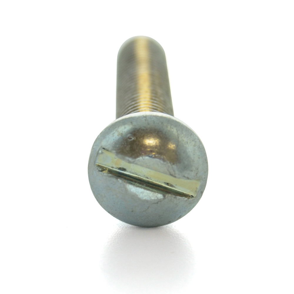 4-40X5/8 Slot Round Machine Screw Zinc Plated - Clearance