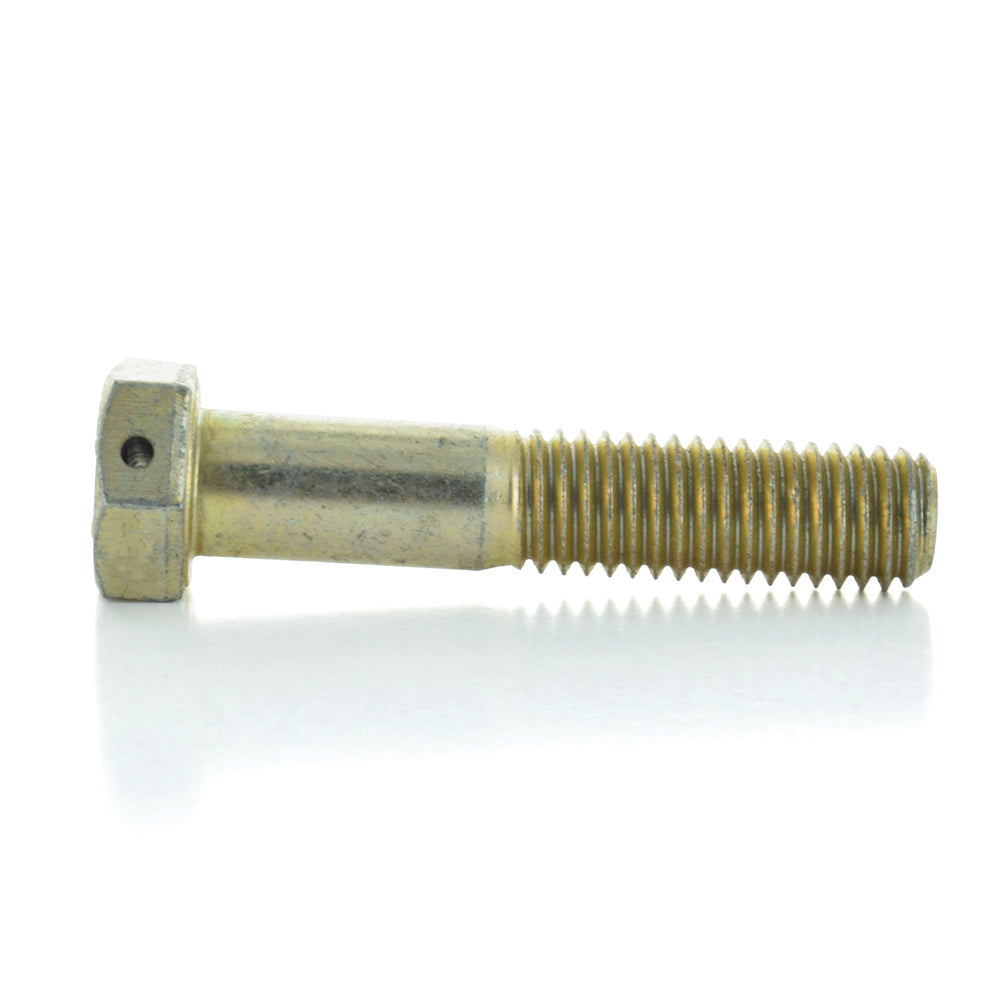 Grade 8 Hex Cap Screw Zinc Yellow Hole Through Head - Clearance