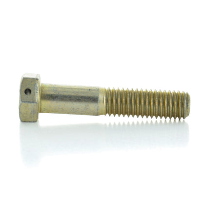 Grade 8 Hex Cap Screw Zinc Yellow Hole Through Head - Clearance
