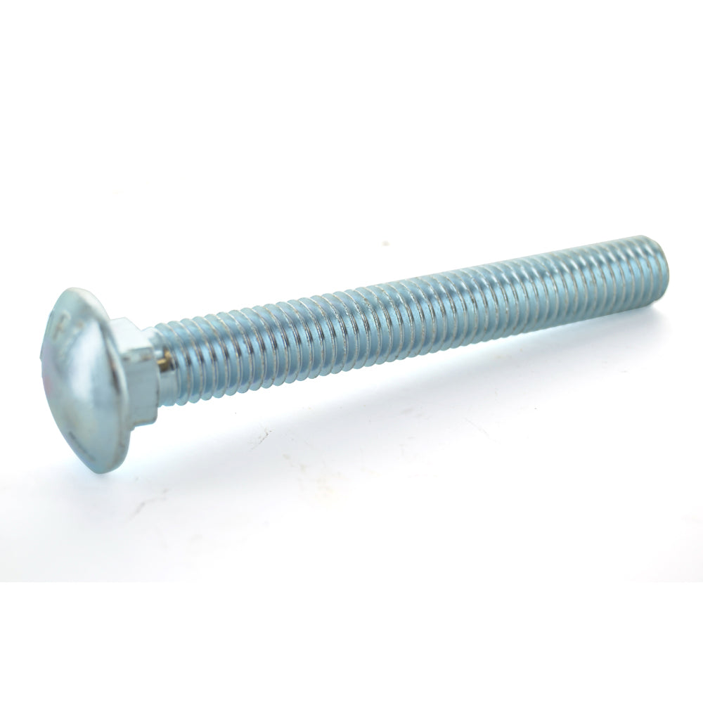 5/8-11 x 4 Inch Coarse Zinc Plated Grade 5 Round Head Carriage Bolt