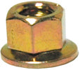 M5 x 0.8 Yellow Zinc Steel Hex Nut With 10 mm Free Spinning Washer