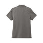 Women'S Large Gray Button Up Camp Shirt With Winzer Embroidered Logo