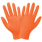 Global Glove Panther-Guard Nitrile Powder-Free Industrial Orange 7-Mil Tractor Tread Disposable Gloves Medium