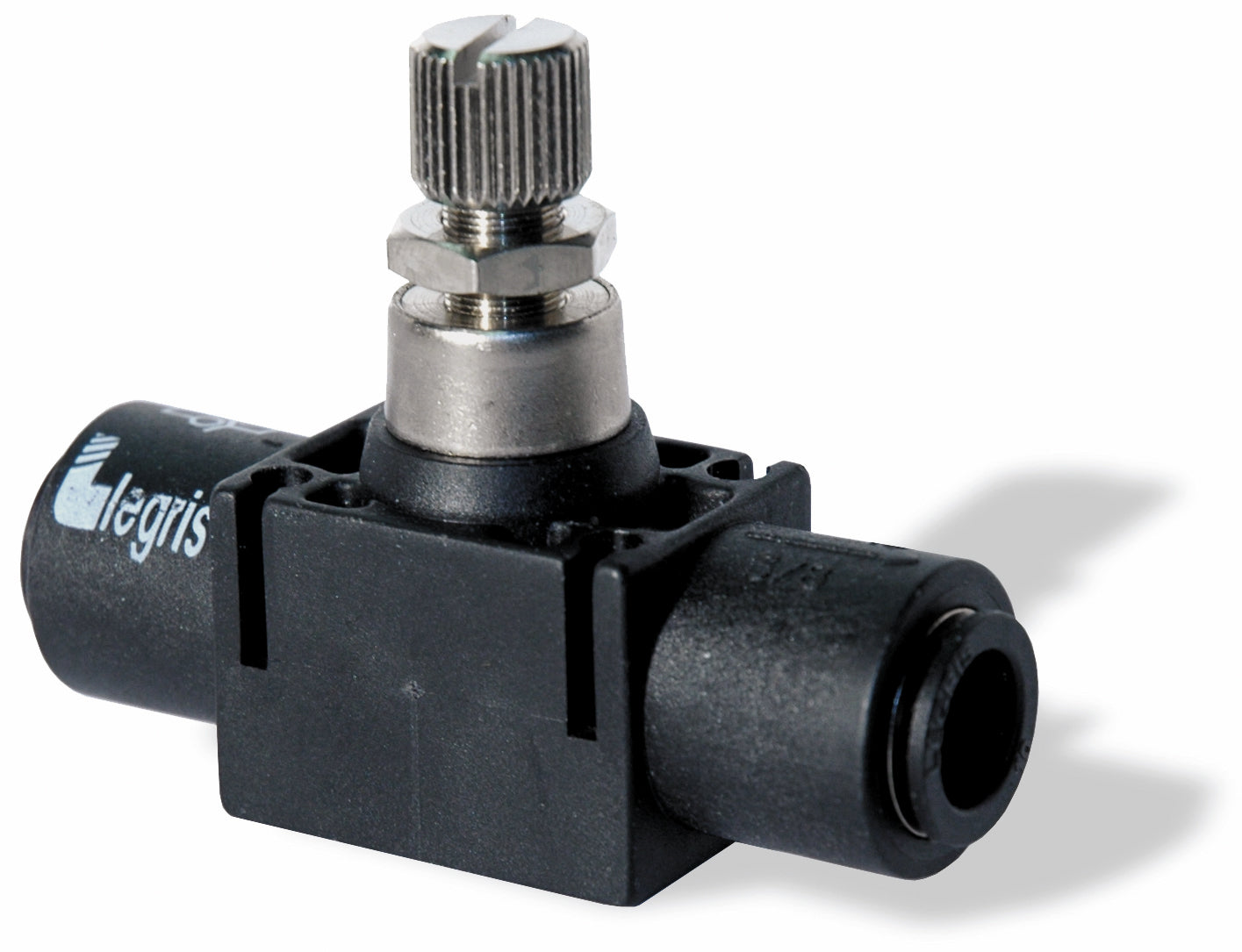 M10 Compression Technical Polymer Inline Flow Control Tube Valve