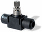 M10 Compression Technical Polymer Inline Flow Control Tube Valve