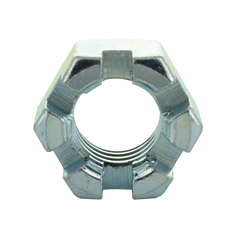 3/4-10 Coarse Zinc Plated Grade 2 Slotted Finished Hex Nut