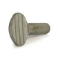 #6-32 x 3/4 Inch Coarse Zinc Plated Steel Thumb Screw - Clearance