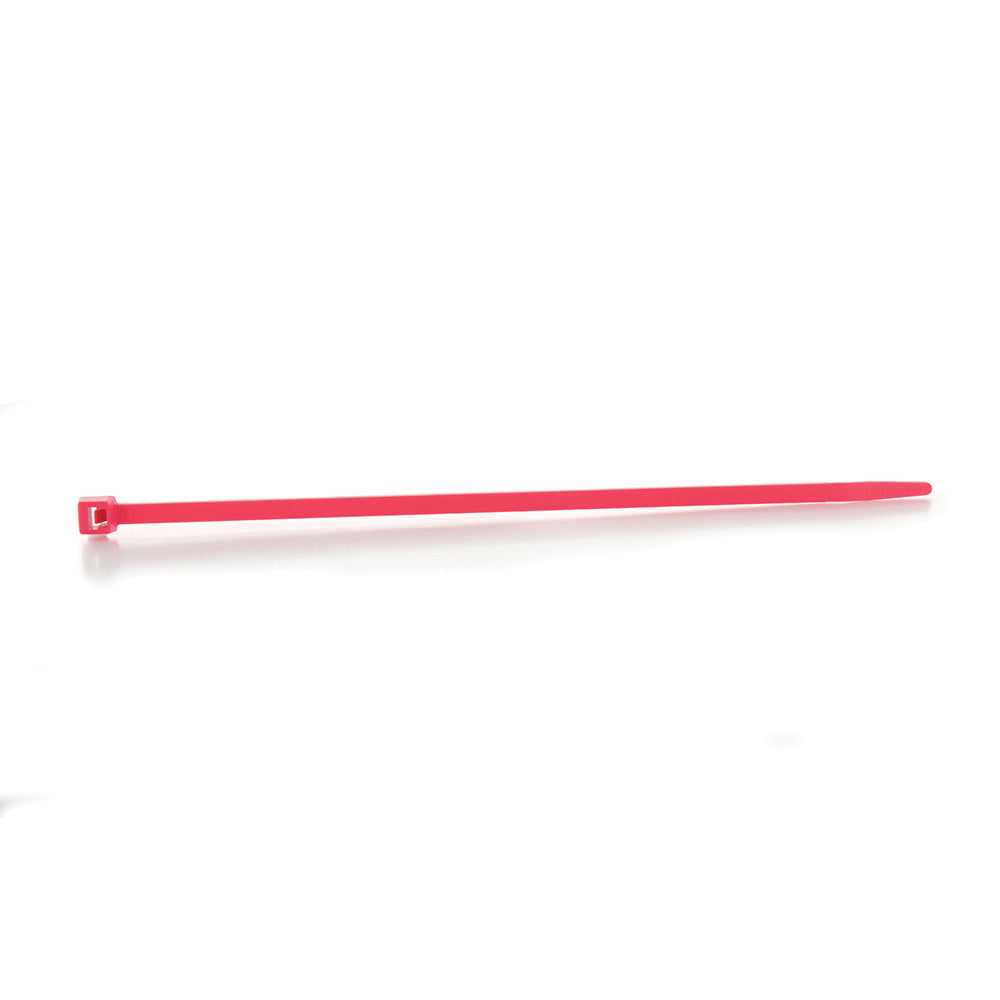 1/8 Inch x 7 Inch 50 lb Fluorescent Pink Wire Tie