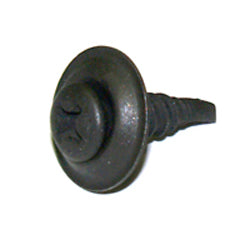 #8 x 1-1/4 Inch Chrome Oval Head Drill Point Finishing Screw With Washer
