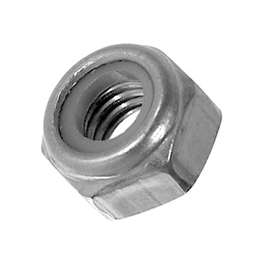 M16 x 2 Coarse Din 985 18-8 (A2) Stainless Steel Nylon Insert Lock Nut