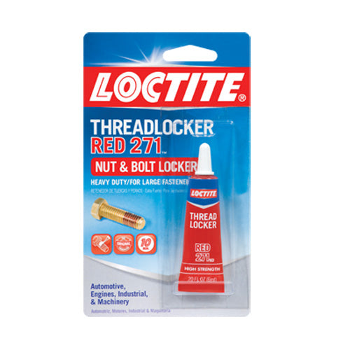 Loctite 271 Heavy-Duty High Strength Threadlocker Red - 36 Ml
