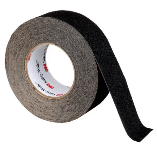 2 Inch x 60 ft Black Polymer Safety-Walk™ Slip-Resistant General Purpose Tape