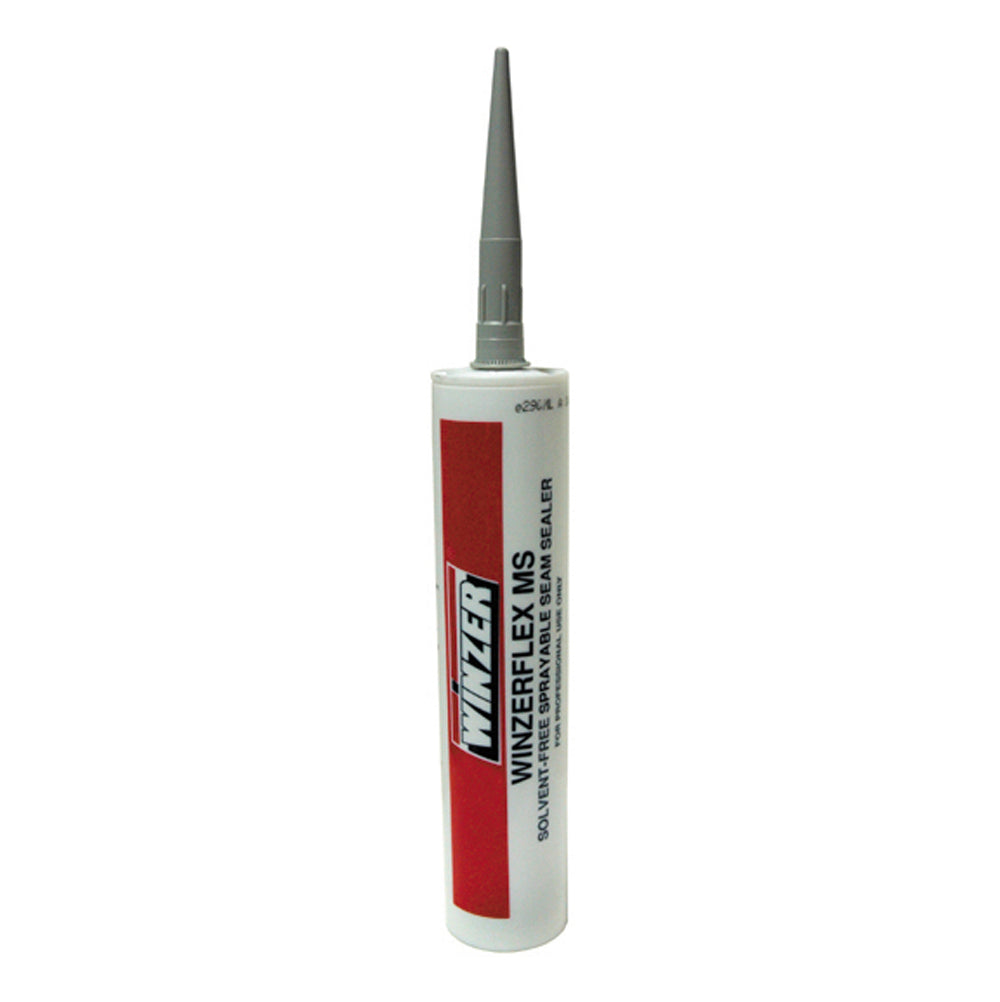 Winzer Winzerflex MS Solvent-Free Sprayable Seam Sealer 11.75oz - Pack of 12 With Gun