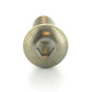 M5 x 0.8 x 16 mm Coarse Plain 18-8 (A2) Stainless Steel Iso 7380-1 Button Head Socket Cap Screw