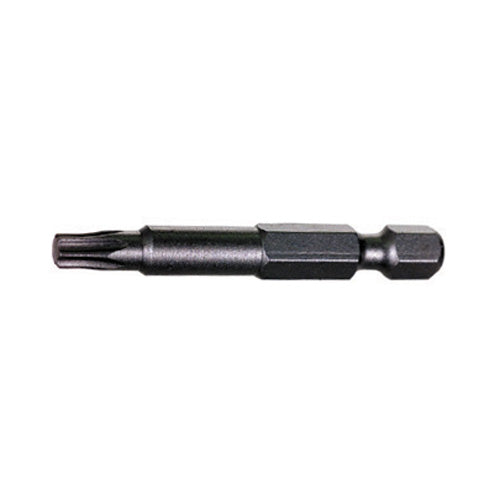 Torx® Drive 1/4 Inch Hex Shank T25 Tip 1-15/16 Inch Length Steel Power Bit