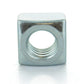 3/8-16  Square Nut Zinc
