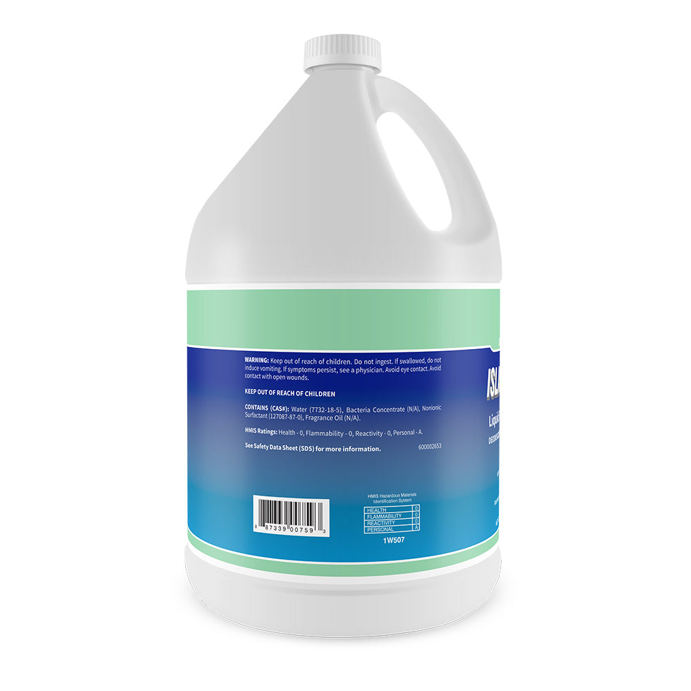FastServ  Island-Zyme Liquid Bacteria Deodorizer & Drain Maintainer - 1 Gallon Bottle