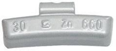 15 G IAW Series Perfect Equipment Coated Zinc Wheel Weight