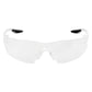 Discus Clear Anti-Fog Lens- Frosted Clear Frame Safety Glasses