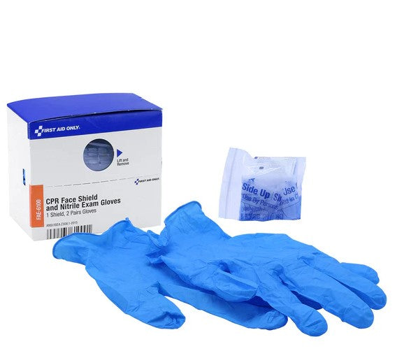 CPR MASK, 2 GLOVES PER/BOX