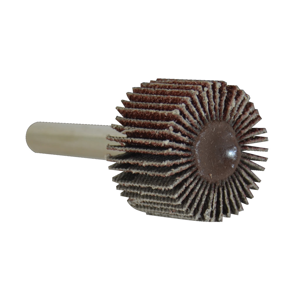 1 Inch x 1 Inch 180 Grit Aluminum Oxide Flap Wheel