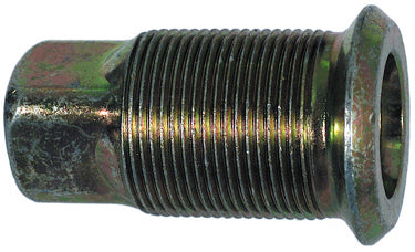 1-1/8-16 Inch Outside 3/4-16 Inch Inside 1-1/8 Inch Hex Right Handed Wheel Nut For Steel Wheels