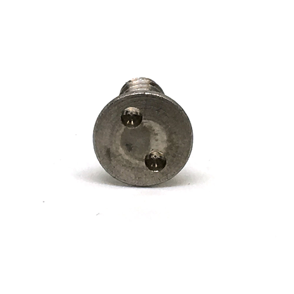 #10 x 1-1/4 Inch Stainless Steel Spanner Flat Head Tamper Resistant Sheet Metal Screw