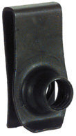 M8 x 1.25 Black Phosphate Extruded Long Throat Foldover U-Type Nut GM '77+ - 11500661
