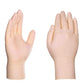 Ammex Gloveworks Ivory Latex Powder Free Industrial Large Gloves ILHD