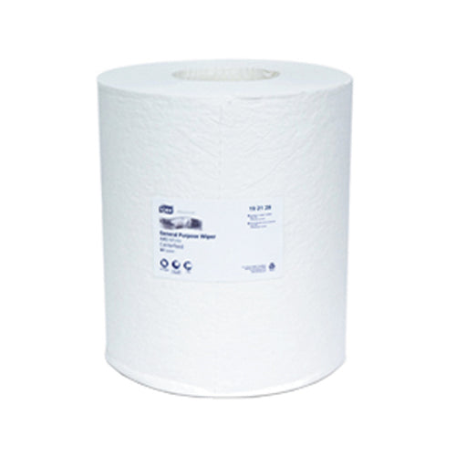 9-1/2 Inch x 16-1/2 Inch Tork Advanced 430 Universal Wipers 100 Wipes Per Centerfeed Roll Case of 2