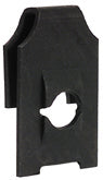 #14 Black Foldover J-Type Nut