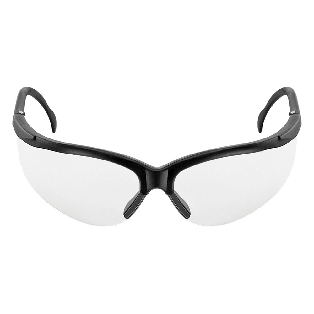Picuda Clear Anti-Fog Lens- Matte Black Frame Safety Glasses