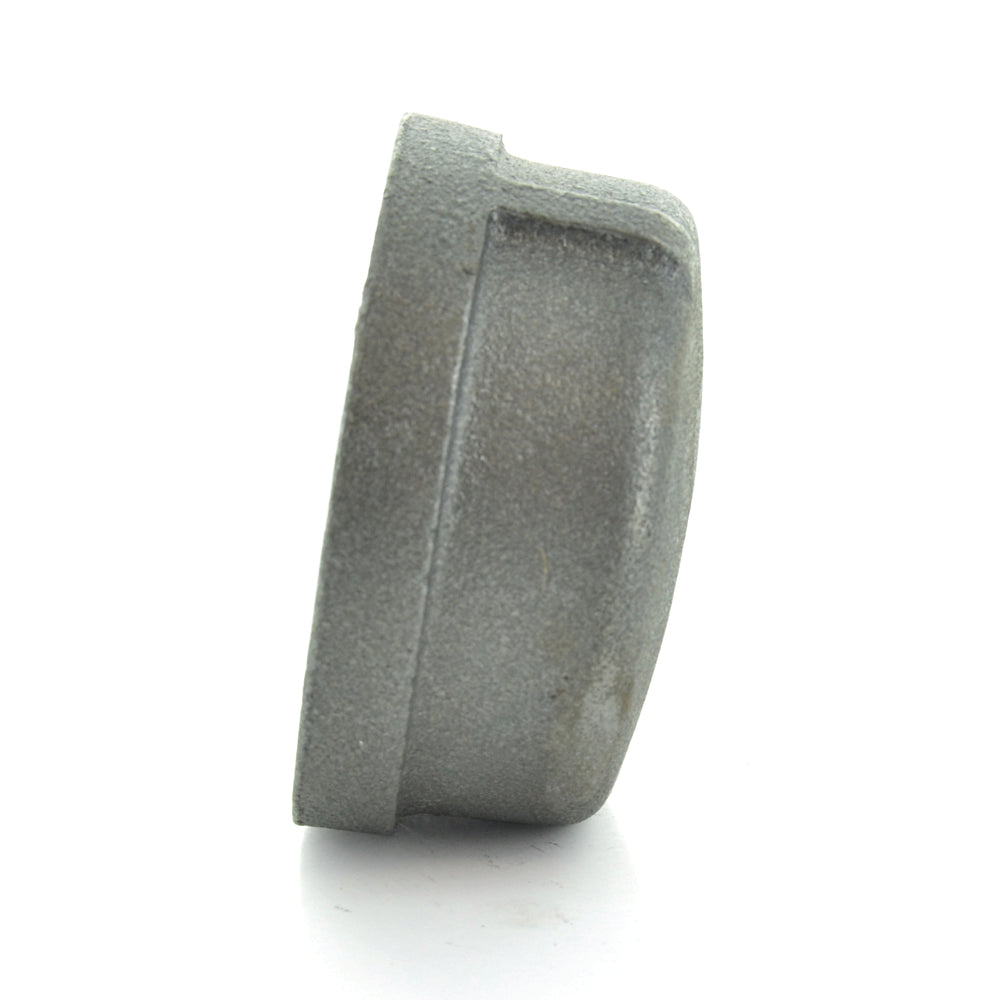 1/4" Schedule 40 Female NPT Black Malleable Iron Pipe End Cap
