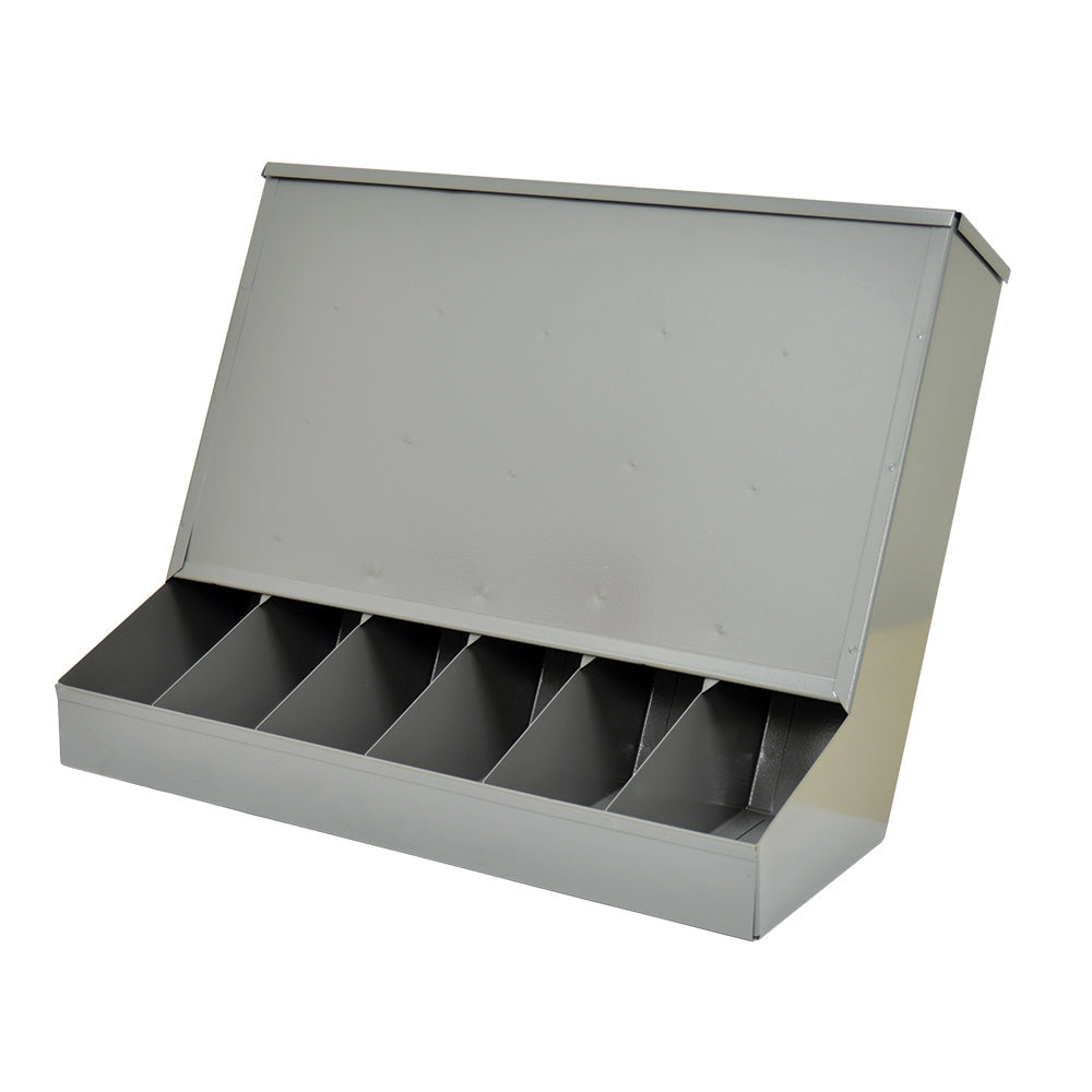 Roloc Style Disc Gravity Feed Dispenser - Gray
