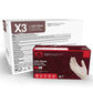 Ammex X-Large 3 Mil Ivory Textured Latex Powder Free Lx3® Standard Industrial Glove - 100 Per Box