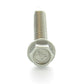 #12-14 x 2 Inch Zinc Plated Low Carbon Steel #3 Point Indented Hex Washer Head Self-Drilling Tek Screw