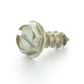 1/4 Inch x 2 Inch Plain 18-8 (A2) Stainless Steel Indented Hex Washer Head Type-Ab Self-Tapping Sheet Metal Screw