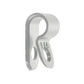 1/2 Inch X 10 White Nylon Cable Clamp - Clearance