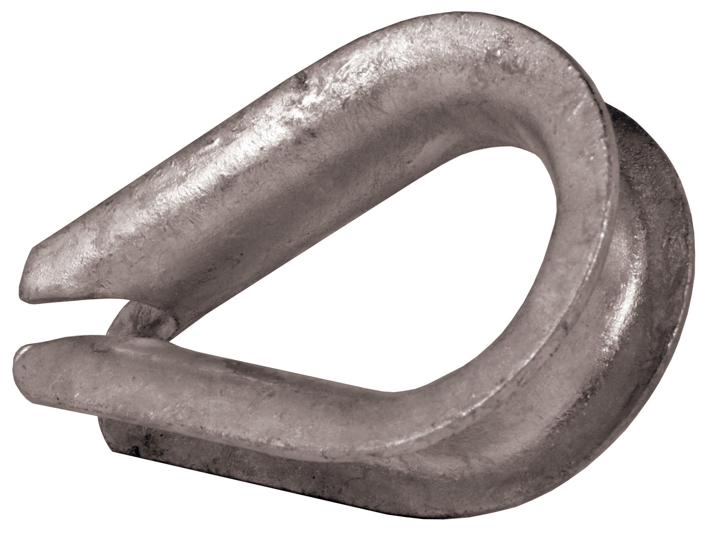 5/8 Inch Wire Rope Thimble Zinc Plated Galvanized Steel