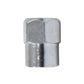 High Performance Tire Valve Hex Cap High Heat Chrome Plated