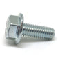 M6 x 1 x 12 mm Coarse Zinc Plated Class 10.9 JIS Indented Hex Flange Bolt