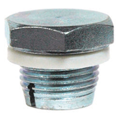 3/4-16 x Bright Zinc Plated Steel Oil Drain Plug