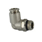 5/16 Inch Tube (M8) x 1/8 Inch Pipe Male Swivel Elbow - Universal Thread