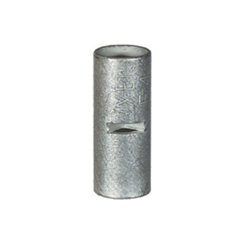 4 Awg Tin Plated Copper Non-Insulated Versakrimp™ Straight Female Button Splice