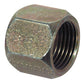 1/2 Inch 10000 Psi Zinc Plated Carbon Steel JIC 37 Degree Adapter - Cap