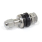 .453 x 1-1/4" Enkei Style High Performance Chrome Tire Valve
