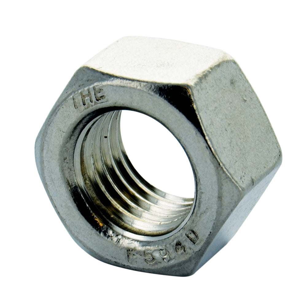 #10-32 Fine 18-8 (A2) Stainless Steel Machine Screw Hex Nut