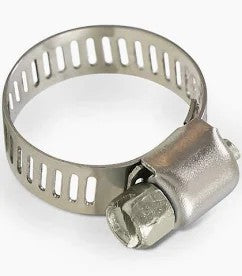 #10 Hose Clamp 9/16 Inch X 1-1/16 Inch 300 Stainless Steel Band 64000 Power-Seal® General-Purpose